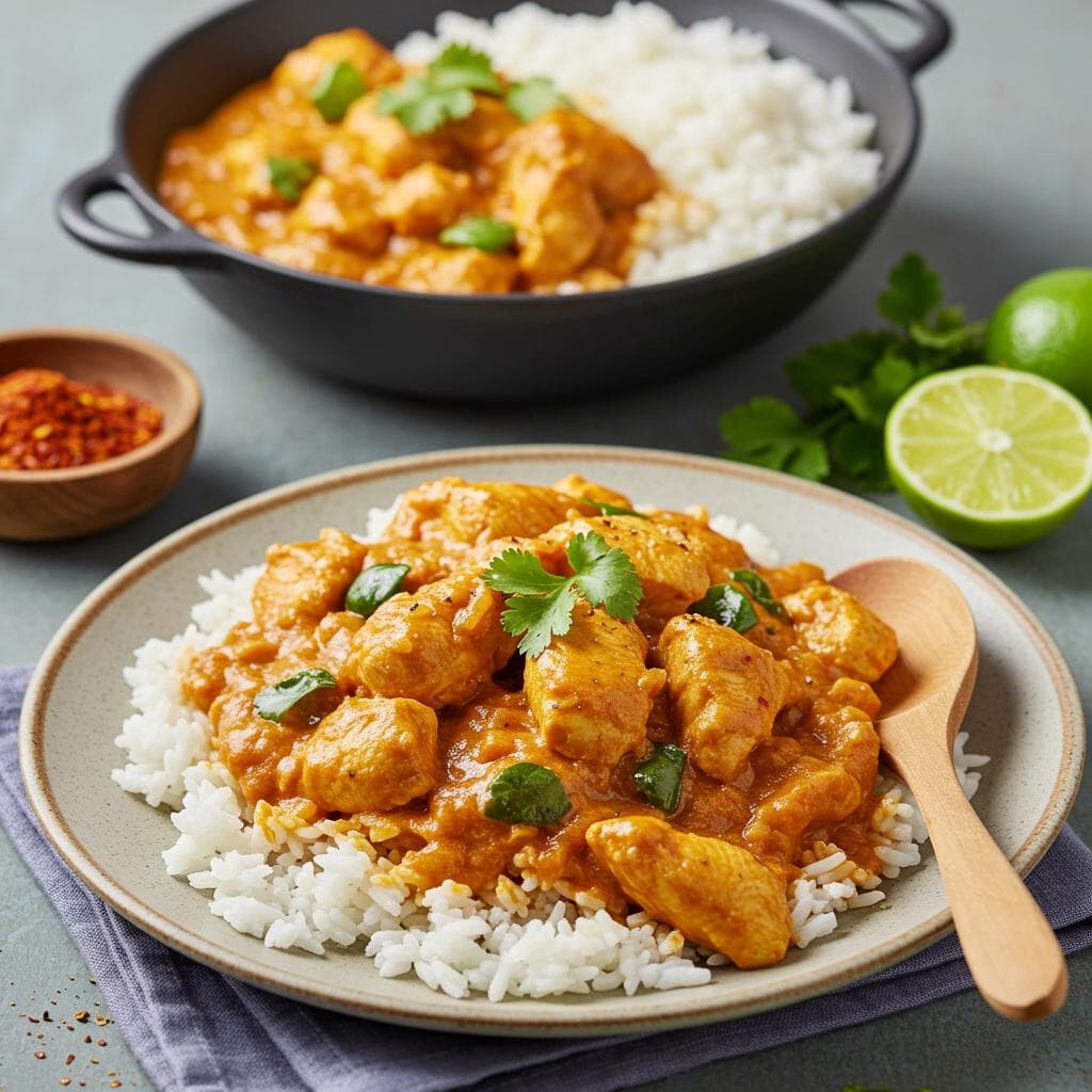 Heart-Healthy Chicken Tikka Masala - Low-Fat, Flavorful