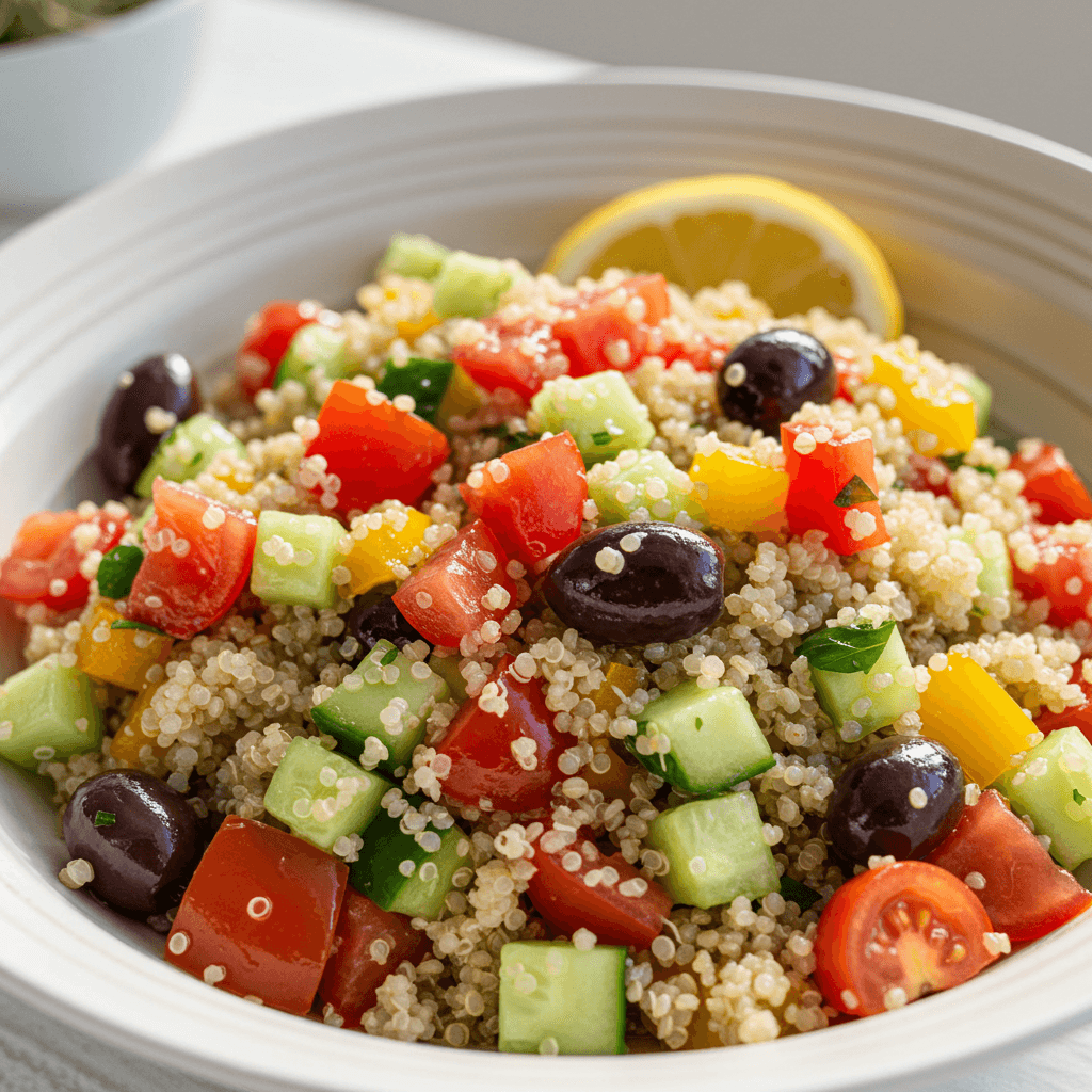 Mediterranean Quinoa Salad